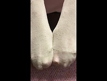 Teen Girl Socks Up Close Asmr