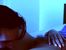 "Beard-Stroking StepMother Fucks Her Stepson In The Ass"