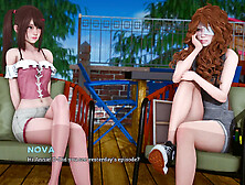 POV gameplay with mommy in the adult visual novel Eternum