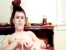 Boy Feast - Young Man Strips Naked To Play With Himself And Masturbate