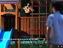 Horny Step Sis Rammed Outdoor In park - Step Bro Step Sis - Animated 3D porn Game