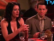 Paget Brewster Breasts Scene In Two And A Half Men