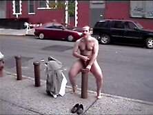 David Naked Jerking Off On Christopher & West St