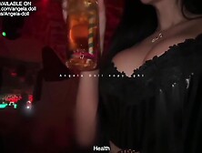 Stranger Challenge - I Flirt With A Stranger In A Club So That He Fucks Me In The Wc - Angela Doll And Amatrice Francaise