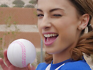 Baseball babe banging
