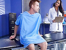 Hot Milf Doctor Fixes His Dick