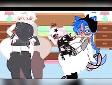 requsted for nightmare | fucking two hot girls and cutie femboy