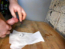 Deep sounding makes me cum