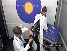 Hot Guy In Rubber Asks His Doctor To Stretch His Arse And Fuck Him Before He Goes To A Fetish Party