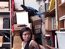 Asian Teen Thief Fucked