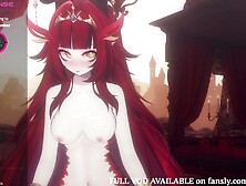 Asian Cartoon Bitch Cumming Hard After Edging On Stream...  | Web Camera Slut Vtuber | Alekirser