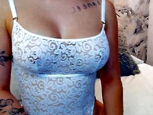 Colombia's Hottest Doll Rides A Hard Dick In This Erotic Solo