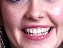 Blond Bombshell Loves Hard Core Sex - Sensual Blowjob & Doggy Style Fucking