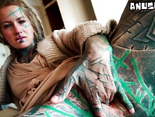 Lily Lu - Inked Beautys Outdoors Ass Fuck Climax