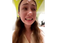 Lia  Love masturbating in mall toilet