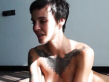 Sima Strekoza super hot Russian babe stretching legs