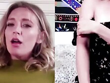 Naughty Stepmom Mona Wales Rubbing Her Pussy For Cute Dyke