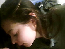 My brother's gf blows me