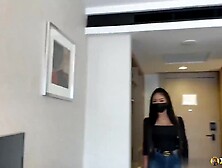 Johntronx - Unreal Amateur Oriental in Taut Jeans Sucks My Cock