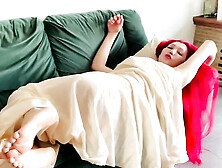 My Step Uncle's Dirty Phone Call - Amateur Arab Homemade Masturbation with Big Booty