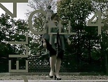 Domina Lover April - Sodomy inside the prison aisle