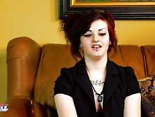 Exotic Coed Marcie Tries Different Underware And Gets Her Twat Fingered!