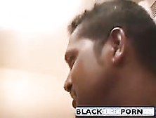 Two Ebony Sluts Sharing Black Boner