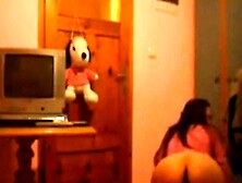 Rica Pendeja Por Webcam Mostrando El Orto