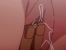 Adorable hentai blonde gives the sloppiest blowjobs and fucks hard