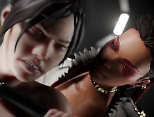 Futanari 3D Lobo BUTTFUCKING wraiths tight ass