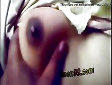 Lovely Indian Tit Massage