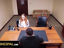 Kira Fox Gets Called Into Principal Green’s Office Because Of A Recent Issue With Her Stepdaughter