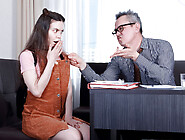 Kinky teacher makes his modest-looking student 18+ a kinky offer