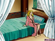 Hentai blondie undress and gets fucked