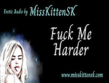 Erotic Audio - Fuck Me Harder - Audio Only