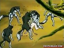 Meninas violentadas por monstros hentai