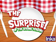 Breasty stepmother gets angry at dissolute dwarf stepson.