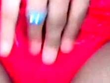 Beautiful Cute Lusty Slim Hijabi Girlfriend Squeezing Perky Round Boobs,  Fingering Pussy & Giving Horny Expressions????