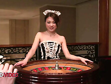 Slim Maki Horiguchi Gives Double Blowjob Then Joins Group Sex Fun