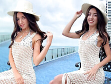 Spanish Babe Blanca Wants to Try White Cock on Vacation - Creampie