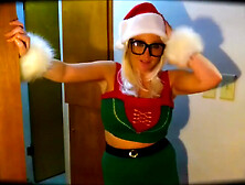 Erotic Elf On The Shelf,  (full ) Big Boobed,  Sexy,  Cougar