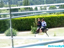 CFNM euro hotties love fists in pussy