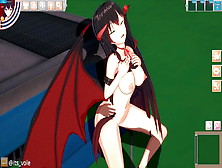 Morrigan And Succubus Lick Out Your Life Force