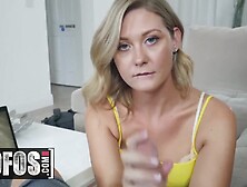 Mofos - Addison Lee The Blond Hotty Wanted Her Bf To Bang Her Face Rather Than Jerking Off Her