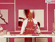 Tattooed beauty sucks a biggest rod then rides it to a ejaculation