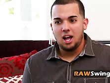 Topless boob party for amateur swingers