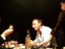 Gabriela Glazer is fucked by four guys in this steamy sex orgy