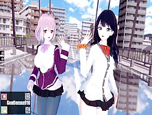 【Kks／mmd】"anda - Touch" 新条アカネ 宝多六花【Ssss. Gridman】