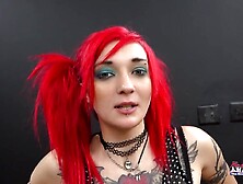 Kinky Jackie Gives A BJ And Rimjob And Enjoys Licking Feet!