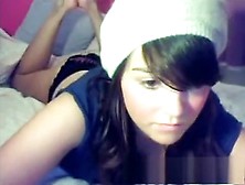 Pretty One At The Webcam Reveals Hot Bust